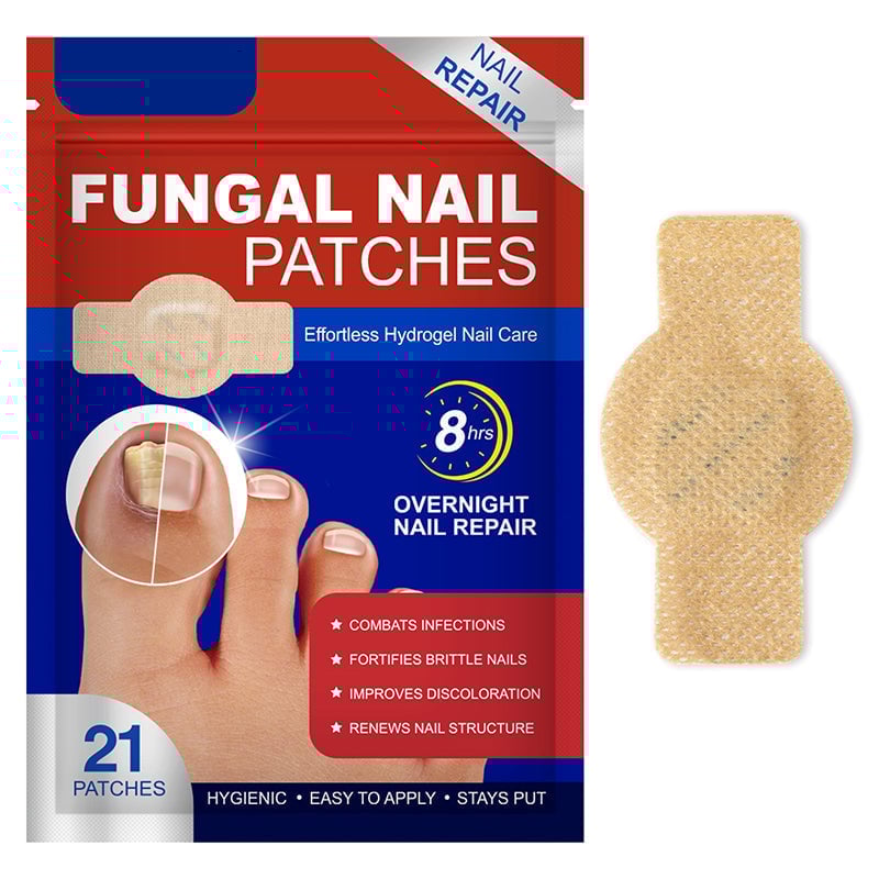 FungiPatch™ 60+60 stuks  – Discrete Behandeling van Schimmelnagels | 50% KORTING