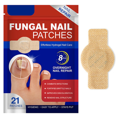 FungiPatch™ 60+60 stuks  – Discrete Behandeling van Schimmelnagels | 50% KORTING