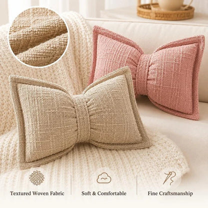 VelvetLuxe Strik Kussen — Luxe Comfort, Directe Stijl