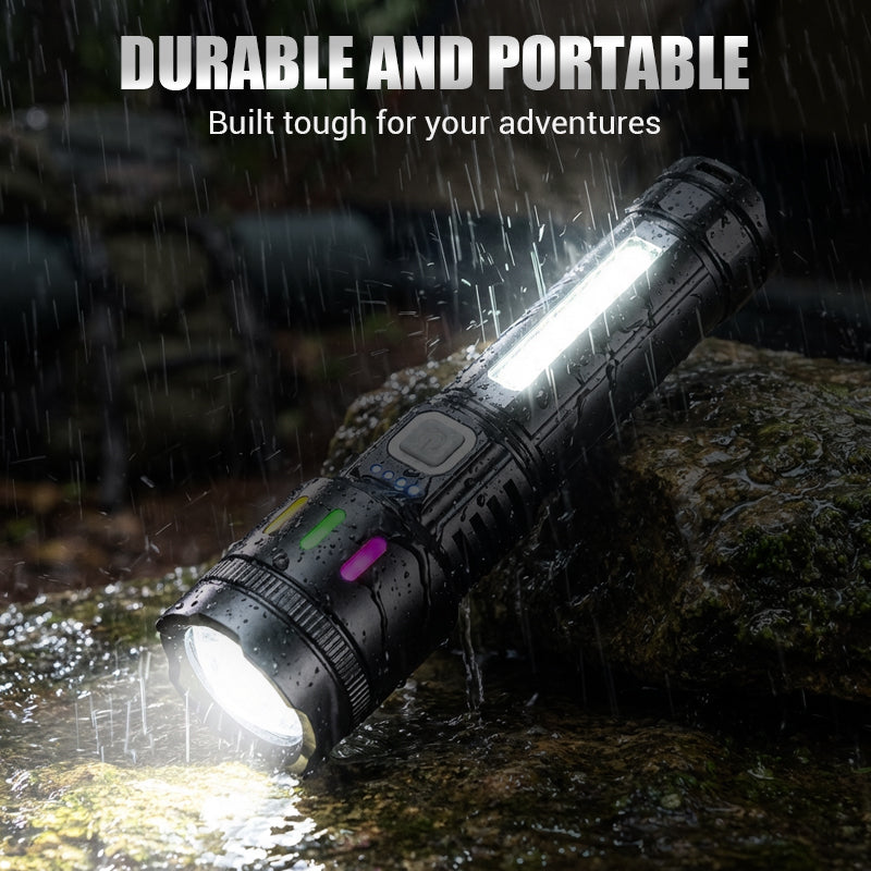 LumaCore-X1 — Tactische Power Zaklamp | 1+1 GRATIS