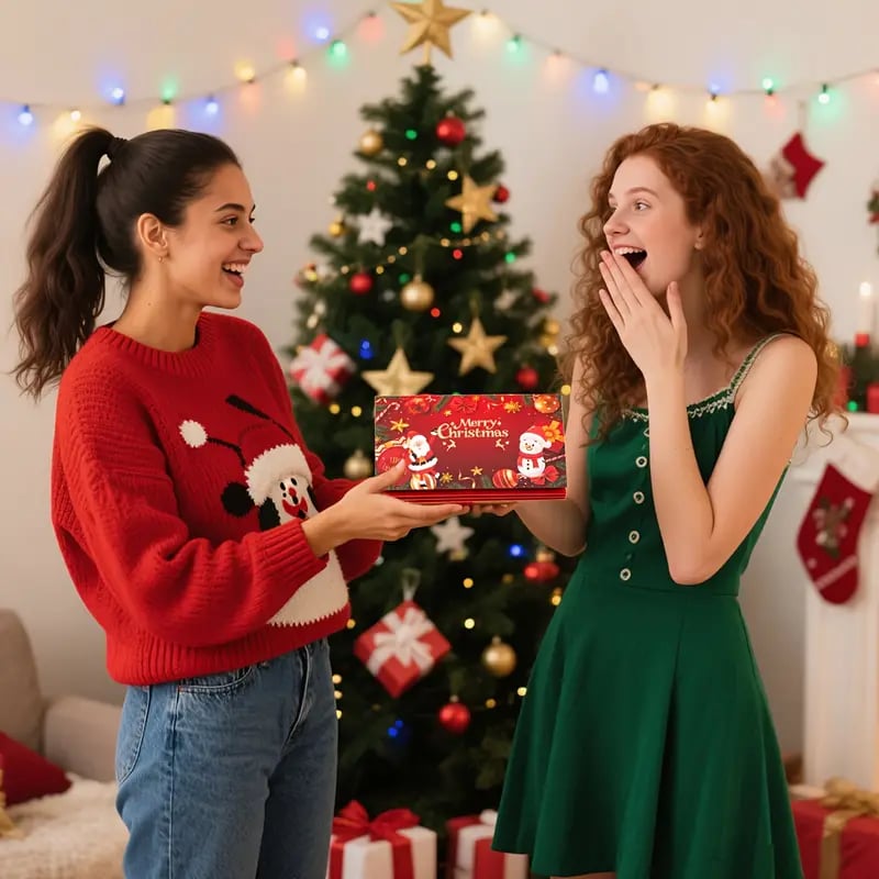 Festivo – Kerstcadeau envelop voor contant geld | 1+2 GRATIS