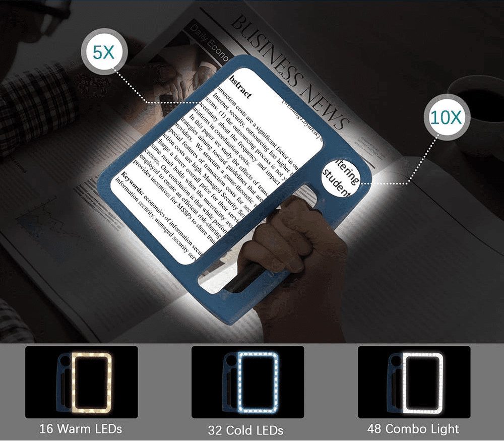 LuminoLens — Verlicht Vergrootglas | 50% KORTING