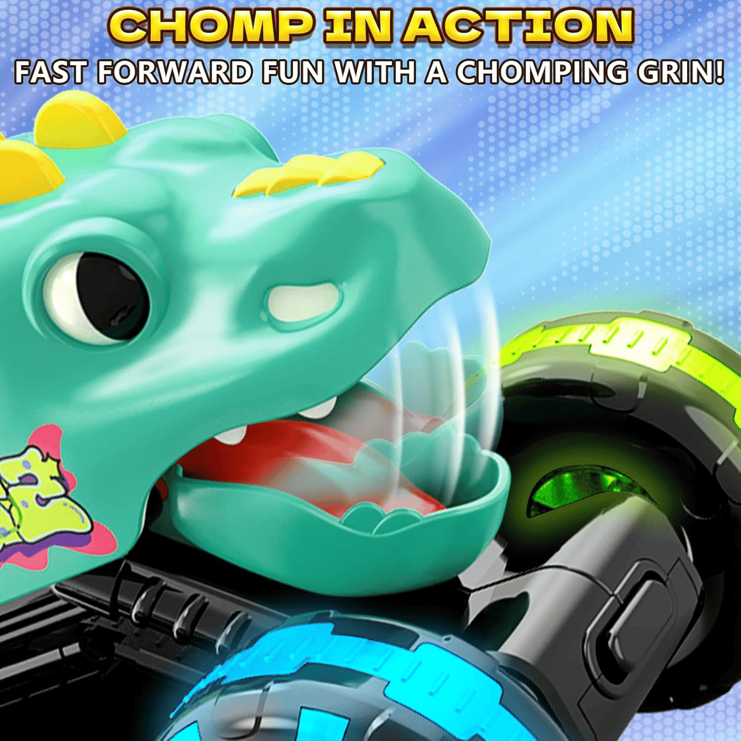 DinoDrive – Press & Go Dino Trucks | 50% KORTING