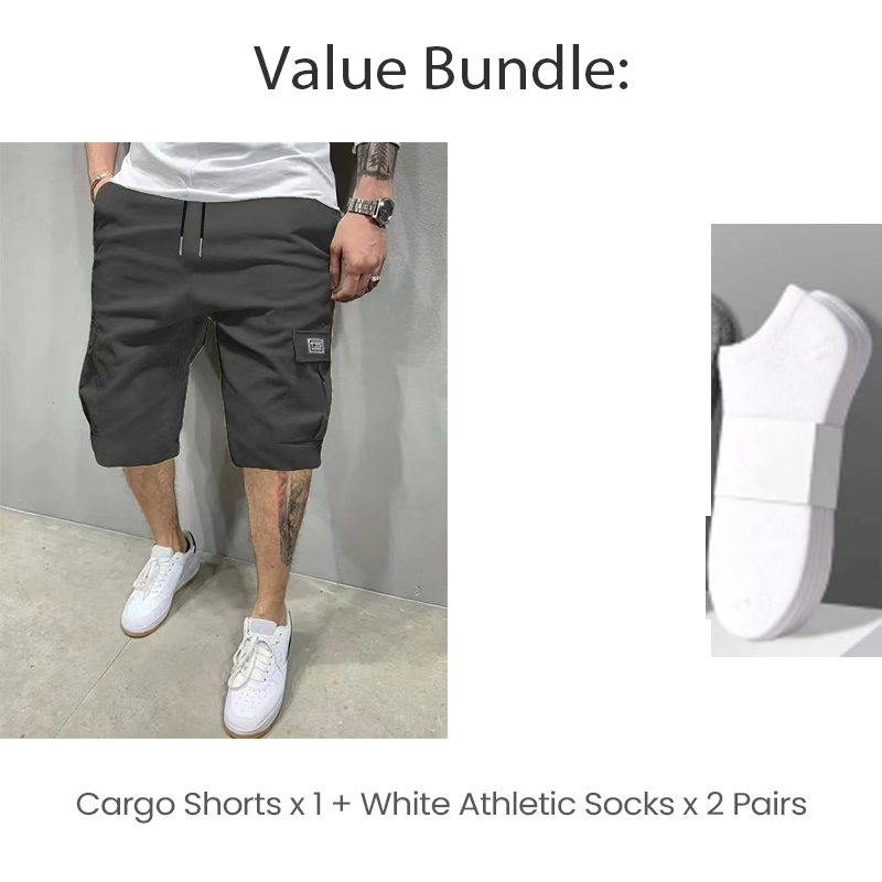 David — Lichtgewicht Cargo Shorts | 1+1 GRATIS