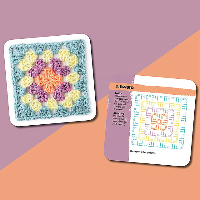 ColorCrafter - De Granny Square kaartenset | 50% KORTING