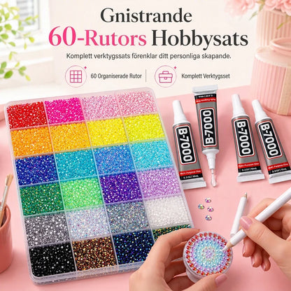 Crystal Art Set — Ontketen Glamorieuze Creativiteit