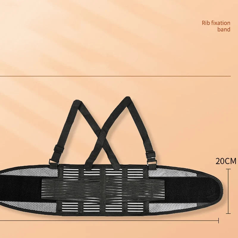 CoreAlign Tailleband — Directe Verlichting, Comfort voor de Hele Dag