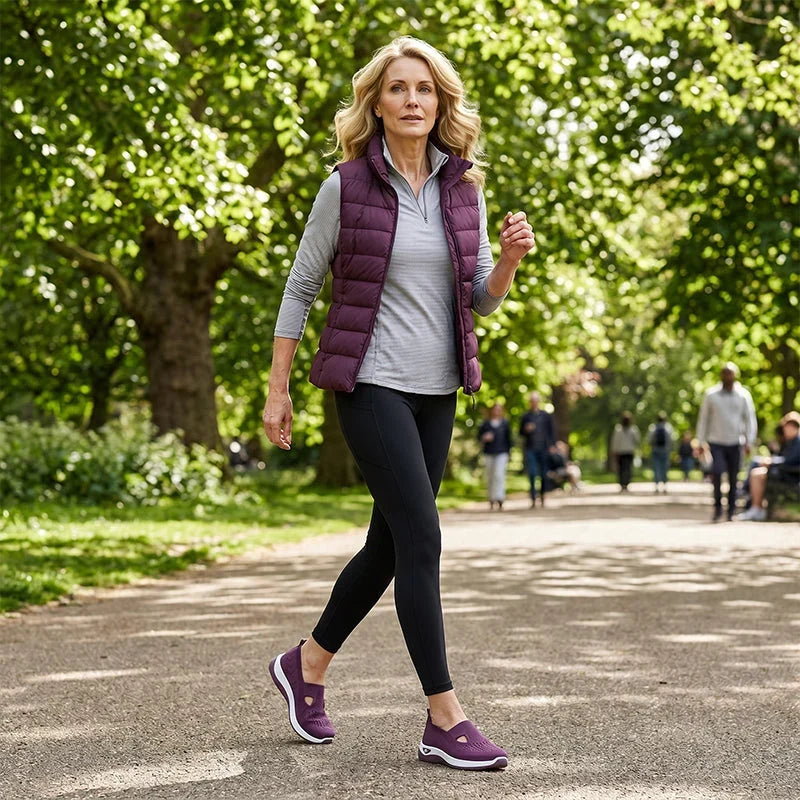 Clara – Dames Antislip Comfortschoenen met Padding