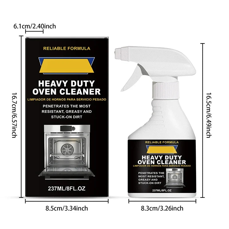 FierceClean Oven Blitz — Moeiteloze glans en snelle prestaties