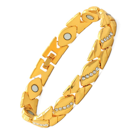 Sophie – Magnetische Bladarmband voor Dames met Elegant Ontwerp