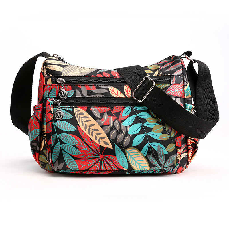 Alma – Spatwaterdichte Nylon Schoudertas met Verstelbare Band