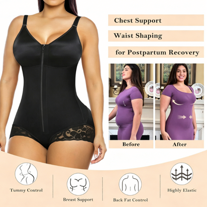 Heather – Dames 360° Taillevormende Body met Verstelbare Bandjes
