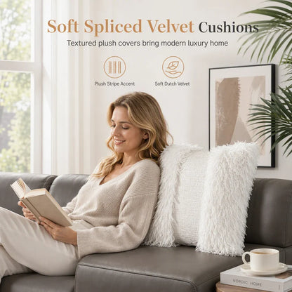Velvique Vierkante Kussenslopen — Dompel Jezelf Onder in Luxe Comfort