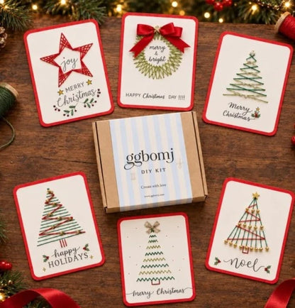 MerryStitch kerstkaartenmaakset – Maak je kerstgroeten onvergetelijk