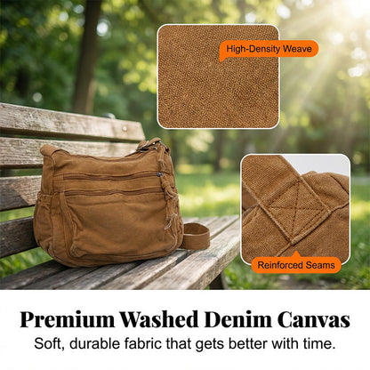 Sally — Casual Canvas Tas | 50% KORTING