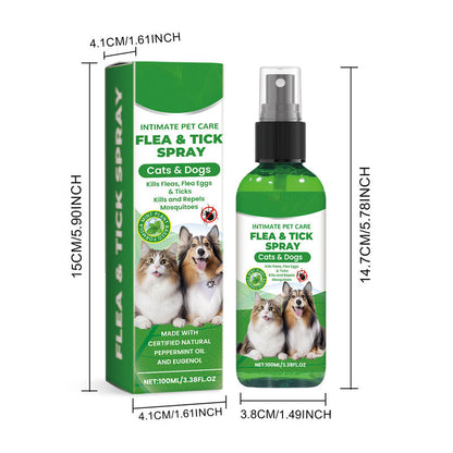 NatureGuard Spray — kalmeer huisdieren, vrij van ongedierte