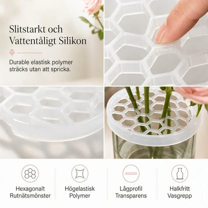 FlexiBloom Siliconen Raster — Perfecte Stelen, Elke Keer