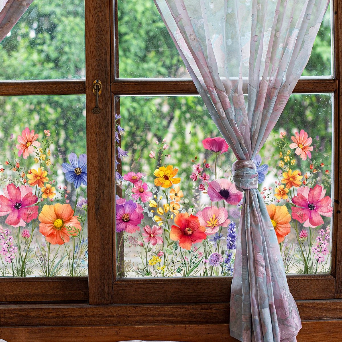 BloomView™ Kleurrijke raamsticker | 1+1 GRATIS