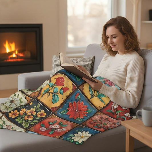 FloraSoft – Luxe Plaid Deken | 50% KORTING