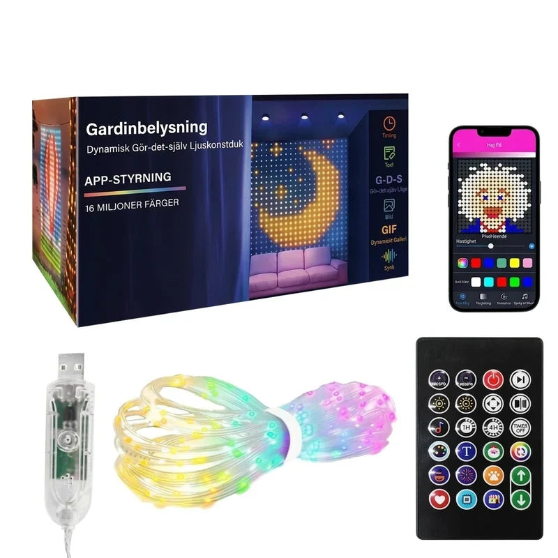 LightPulse Gordijnverlichting — Betover Je Wereld