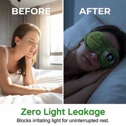 NightRipple Slaapmasker — Diepe Slaap, Word Verfrist Wakker