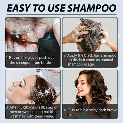 HerbaGlow — Haarkleur Shampoo | 2+1 GRATIS