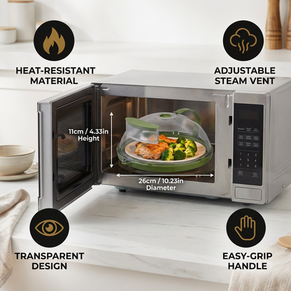 CleanShield — Magnetron-voedseldeksel | 50% OFF