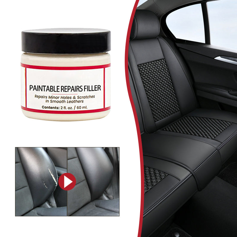 VelvetFix Leder Reparatie Kit — Direct een Glad en Indrukwekkend Leeroppervlak - 60ml
