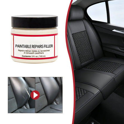 VelvetFix Leder Reparatie Kit — Direct een Glad en Indrukwekkend Leeroppervlak - 60ml