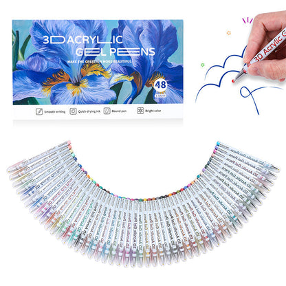 ColorBurst Pro – Acryl Gelpennen | 50% KORTING