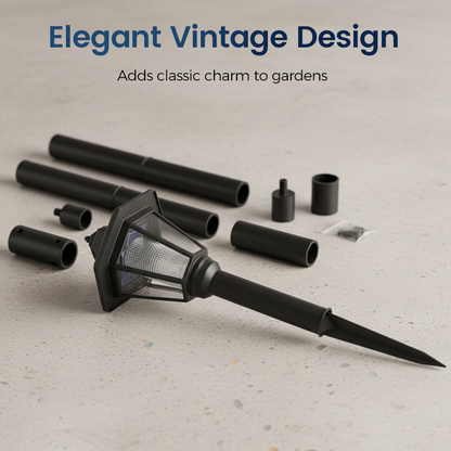 RetroSolar Lampen — Moeiteloze Vintage Gloed