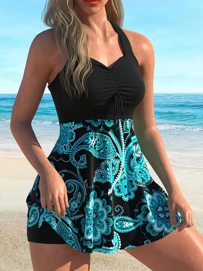 Livia – Figuurflatterend Badpak Dames | 50% KORTING