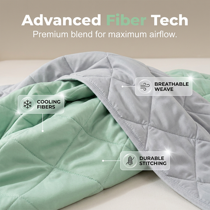AeroChill Quilt — Slaap Koel. Word Verfrist Ontwaakt.