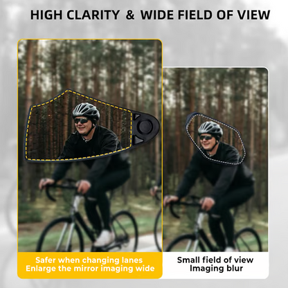 TitanVue — Fiets Achteruitkijkspiegel | 50% KORTING