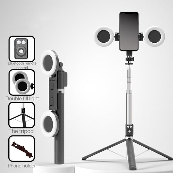 LumaFrame Selfie Stick Statief — Moeiteloos Prachtige Foto's