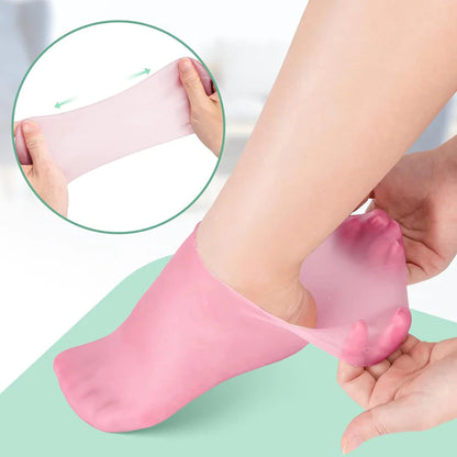 HyperSilk Set 4 paar — Hydraterende Voetsokken | 50% KORTING