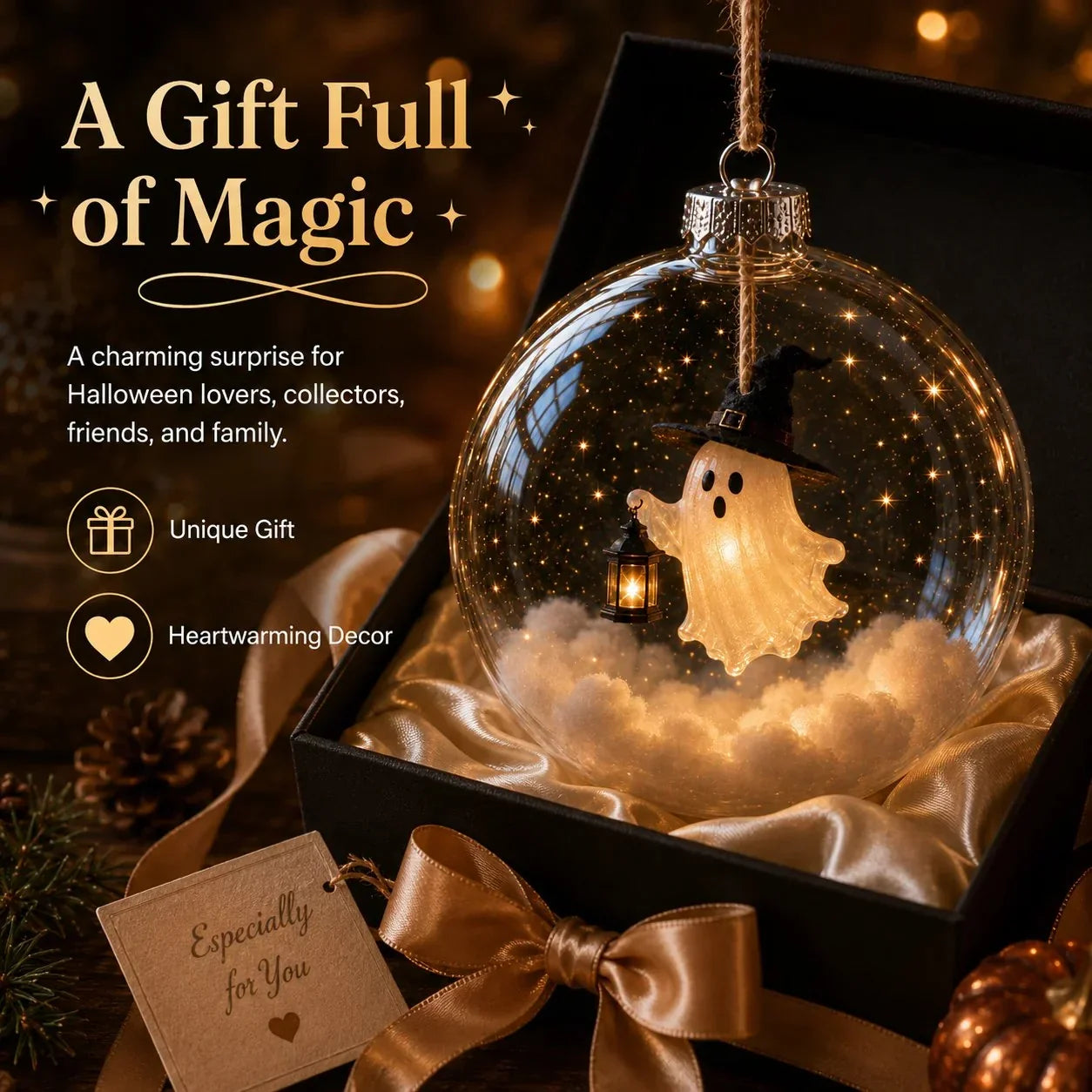 LumaFable Mini Hanglampen – Ontsteek Gezellige Halloweenmagie