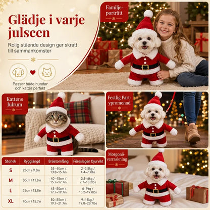Jolly TailWagger Santa Claus Kostuum — Verspreid Vreugde, Verwarm Harten