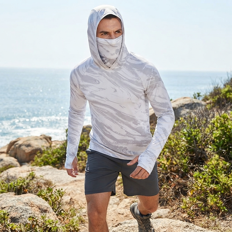 Lucas – Lichtgewicht, ademend zonbeschermingsshirt met volledige UV-bescherming