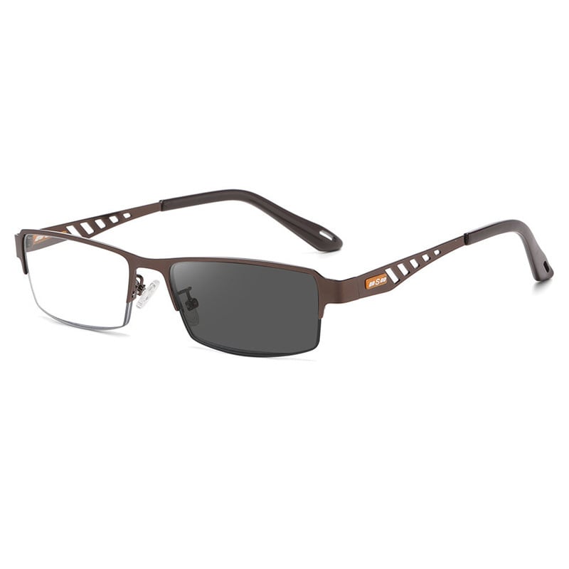 Ultralichte multifocale fotochromatische multifocale leesbril met blauwlichtfilter 2S03