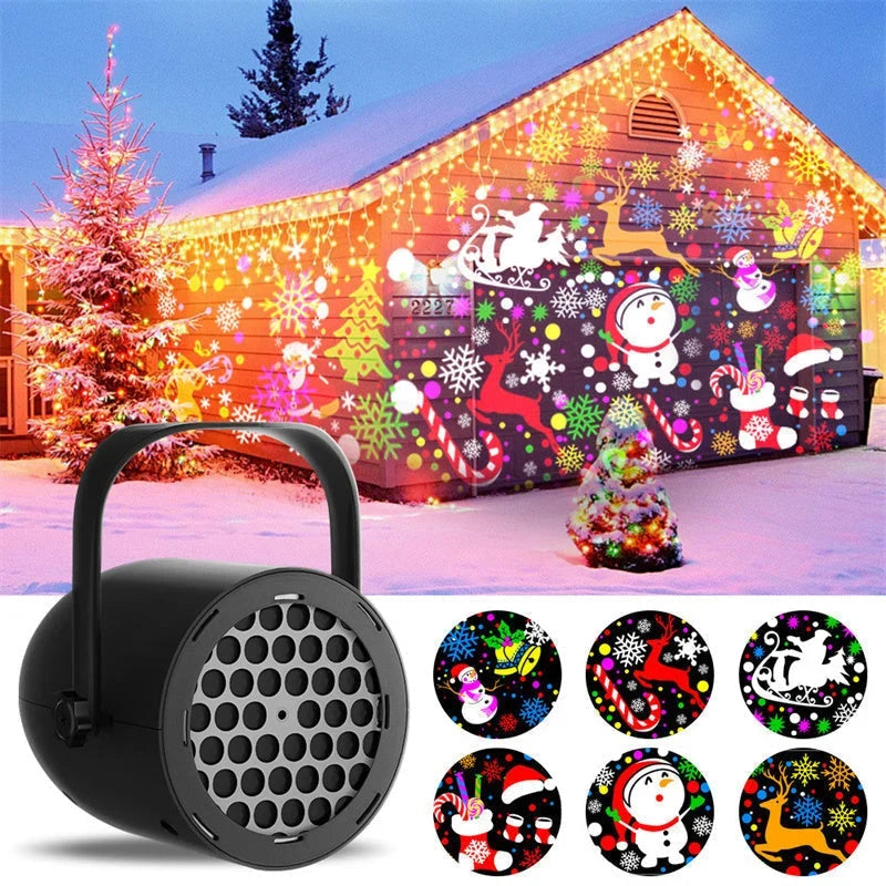 Kerstlichtprojector — Directe Warme Ontsteking