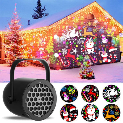 Kerstlichtprojector — Directe Warme Ontsteking