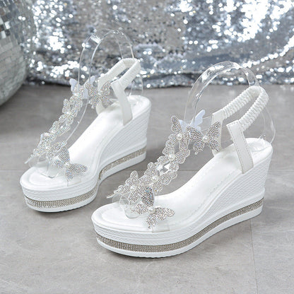 Mila — Glamour Vlinder Sandalen | 50% KORTING