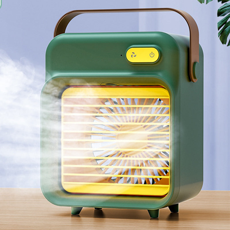 AeroMist Draagbare Ventilator — Directe Koeling, Hydratatie, Vrijheid