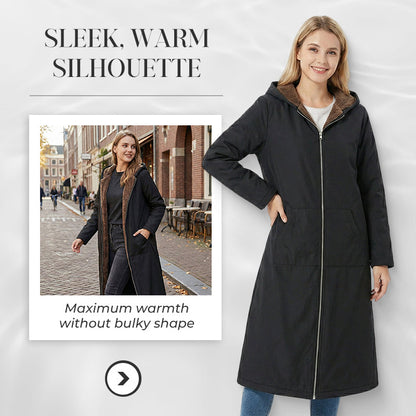 Willow Parka – Geïsoleerde Winterjas voor Dames met Capuchon