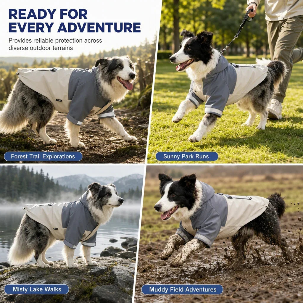 FreedomPup Regenjas — Blijf Droog, Speel Wild