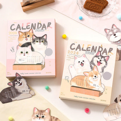 PawMuse – 3D Dierenkalender | 50% KORTING