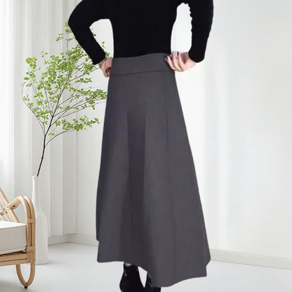 Harper – Hoge Taille Dikke Rok voor Gezellige Warmte