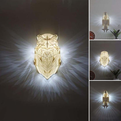 Spuitgegoten Uil Eagle-nachtlampje