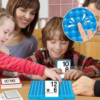 MathMaster - Wiskunde Flash Cards en Pop Fidget Chart | 50% KORTING